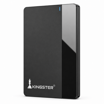 KINGSTER®  External Hard Drive – black type c