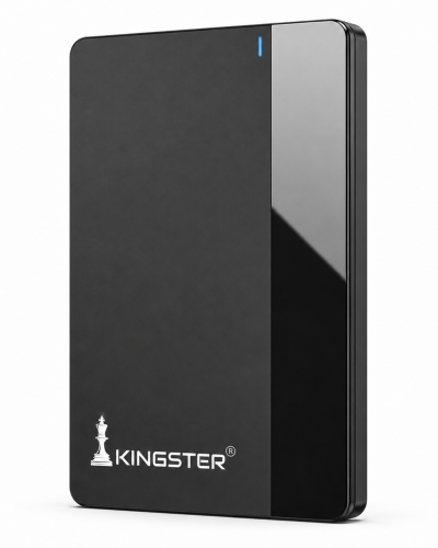KINGSTER®  External Hard Drive – black type c